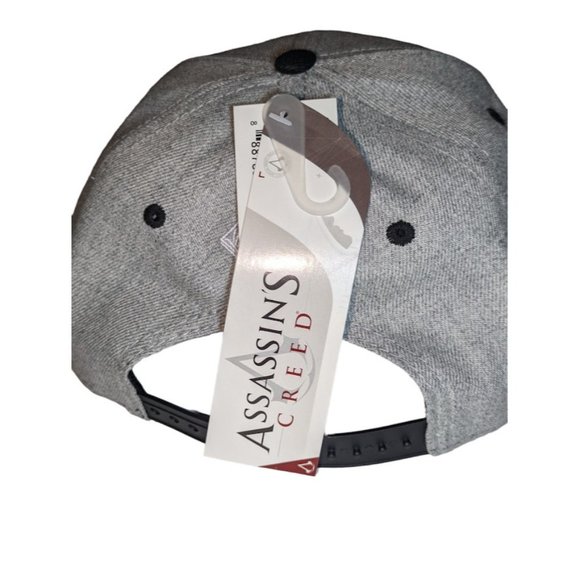 Assassins Creed Mens Heather Gray ConceptOne One Size Snapback Hat New With Tags - Picture 5 of 16